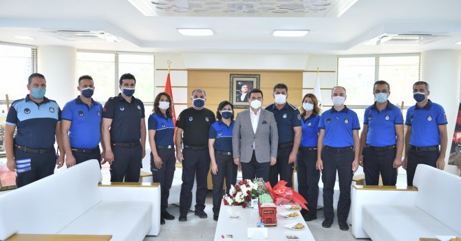 Tütüncü, Zabıta Teşkilatının kuruluş yıl dönümünü kutladı