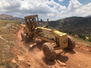 Taşatan grup yolunda bakım-onarım çalışması
