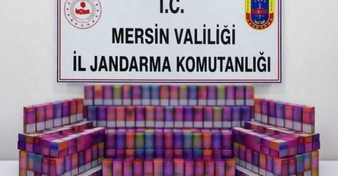 Mersin’de 650 gümrük kaçağı elektronik sigara ele geçirildi