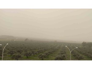 Libya kaynaklı toz taşınımı Osmaniye’de etkili oldu