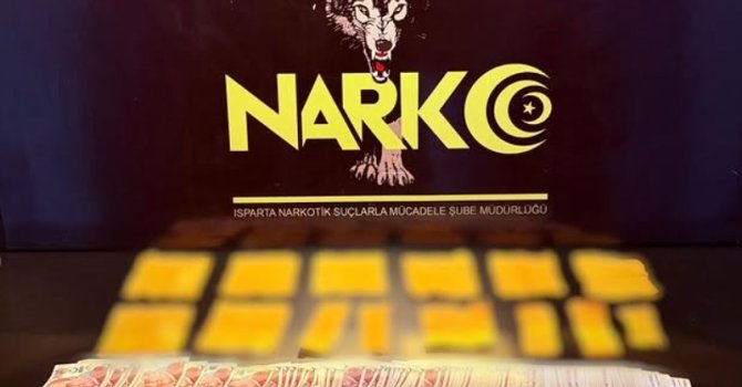Isparta’da 4 bin 527 adet uyuşturucu madde ele geçirildi