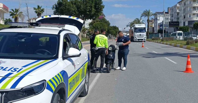 Antalya’da elektrikli bisiklet sürücüsüne 126 bin TL ceza