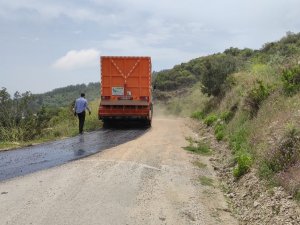 Alanya’da asfalt seferberliği sürüyor