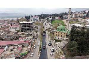 Kahramanmaraş’ta asfalt çalışmaları sürüyor