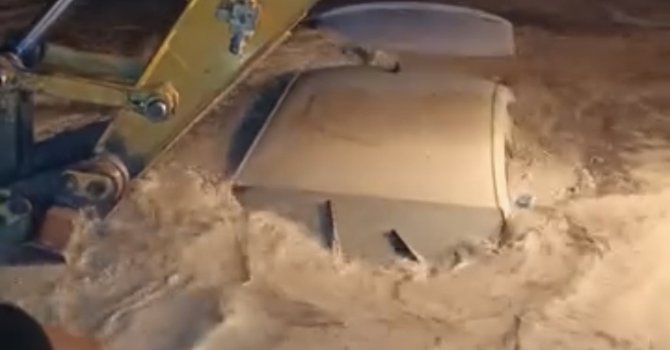 Selde hayatını kaybeden 2 kişinin bulunduğu aracın son görüntüleri ortaya çıktı