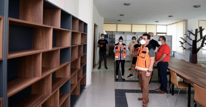 Kepez’in doğusuna  kütüphane