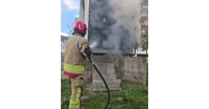 Kahramanmaraş’ta trafoda yangını paniği