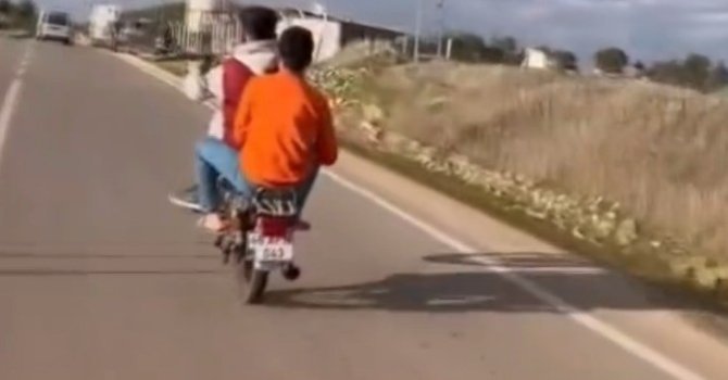 Kahramanmaraş’ta akrobatik hareketler yapan motosikletliye 47 bin TL ceza