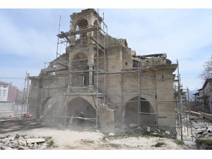 Tarihi Aya Yorgi Kilisesi kütüphane ve endemik bitkiler araştırma merkezine dönüşüyor