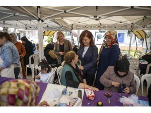 Mersin’de ‘Evimiz Atölye’ ile kadınlar üretime katılıyor