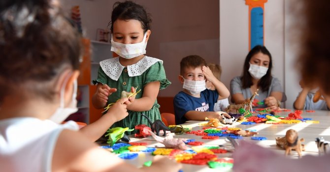 Konyaaltı kreşlerinde yeni dönem heyecanı