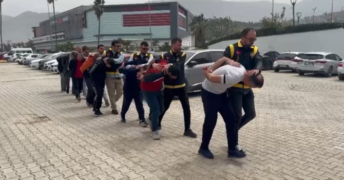 Hatay’da aranan şahıslara operasyon: 7 kişi tutuklandı