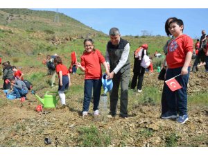TBMM’nin 106. yılında 106 fidan toprakla buluştu