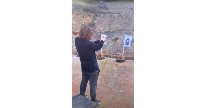 Okul saldırganının poligonda atış yaptığı görüntüler ortaya çıktı