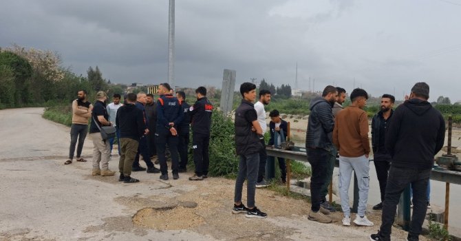 Sulama kanalında kaybolan çocuk bulunamadı