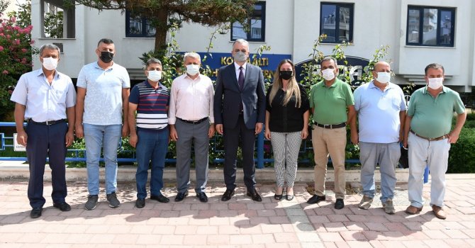 Başkan Esen’den Muhtarlar Derneği’ne tebrik ziyareti