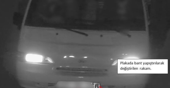 Sahte plakayla 150 adet sebze kasası çaldılar, JASAT’tan kaçamadılar