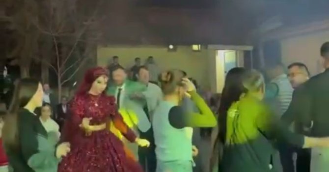 Düğün günü hayatını kaybeden çiftin bir gün önceki kına gecesinden görüntüleri ortaya çıktı
