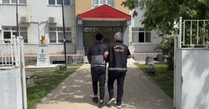 Erzin’de 4 yıl 6 ay hapis cezasıyla aranan firari yakalandı