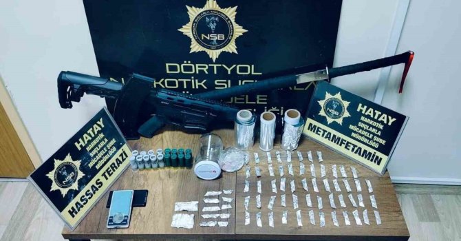 Dörtyol’da Uyuşturucu Operasyonu: 3 şüpheli tutuklandı