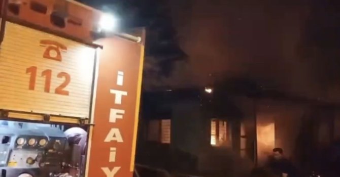 Osmaniye’de ahşap evde yangın: Ev kullanılamaz hale geldi