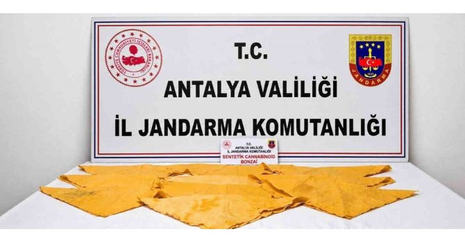 Alanya’da 1 kilo uyuşturucu madde ele geçirildi