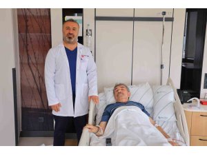 Kilo kaybıyla hastaneye başvuran hastanın böbreğinden 20 santimlik tümör çıkarıldı