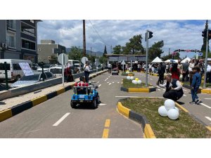 Kırıkhan’da öğrenciler trafik kurallarını bilgilendirme pistinde öğrenecek