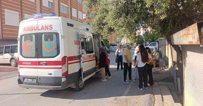 Motosikletle çarpışan 9 yaşındaki bisikletli yaralandı