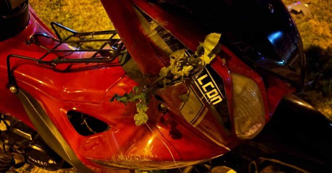 Antalya’da kontrolden çıkan motosikletin sürücüsü hayatını kaybetti