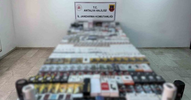 3,2 milyon liralık kaçak elektronik ürün ele geçirildi