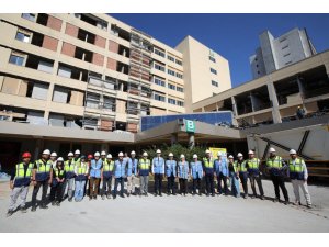 Akdeniz Üniversitesi Hastanesi yeni inşaatı yüzde 30 tamamlandı