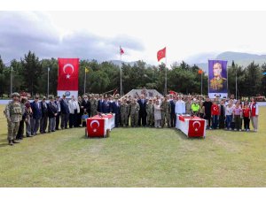 İskenderun’da engelli bireyler temsili askerlik töreninde yemin etti