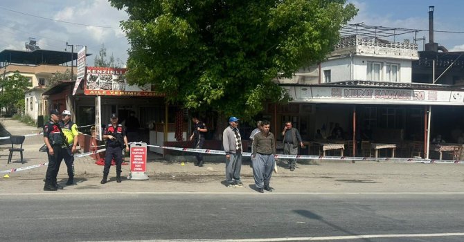 Tarsus’ta lokantaya pompalı saldırı: 2 ölü, 2 yaralı