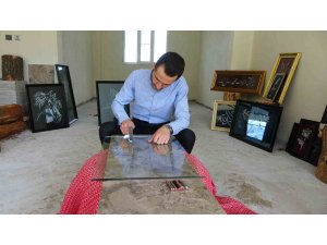 Camı çatlatarak sanata uzanan yolculuk