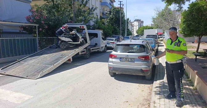 Akrobatik hareketler yaptı, 92 bin 878 TL ceza yedi