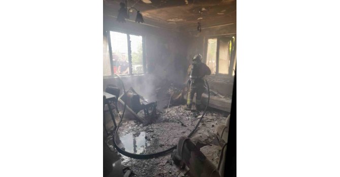 Kahramanmaraş’ta dumandan etkilenen 14 yaşındaki çocuk tedavi altına alındı