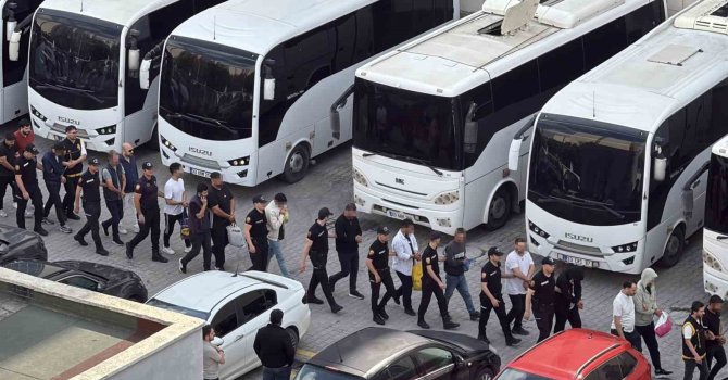 Mersin’deki yasa dışı bahis operasyonunda 66 tutuklama