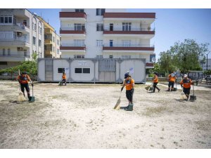 Mersin’de kurban kesim alanlarında bayram temizliği