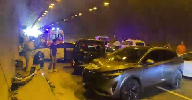 Osmaniye’de 6 araçlı zincirleme kaza: 2 yaralı