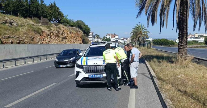 Sara nöbeti geçiren sürücünün ehliyetine el konuldu