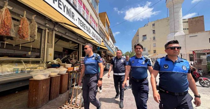 Tarsus’ta kaldırım işgallerine sıkı denetim