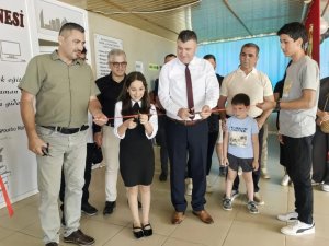 Bozyazı’da genç yetenek eserlerini sanatseverlerle buluşturdu