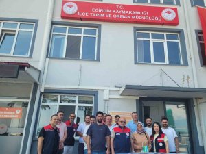 Eğirdir’de meyve ağaçlarında budama ve aşılama kursu tamamlandı