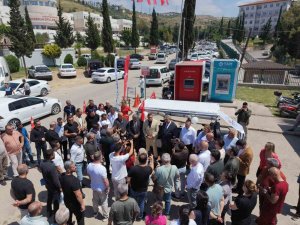 Hastaların 300 metrelik zorlu yoluna İskenderun Belediyesi’nden ring araçlı çözüm