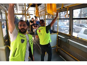 Büyükşehir’den otobüslere sıkı takip