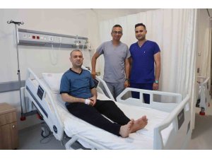 Sırtındaki 10 yıllık kitlenin içinden 1 buçuk kilogramlık tümör çıktı