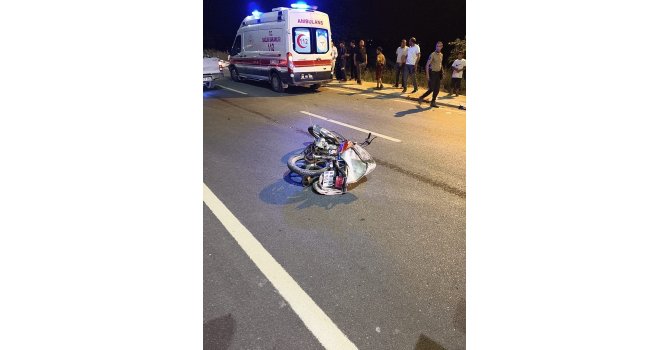 Osmaniye’de 2 motosikletin karıştığı kazada sürücüler yaralandı