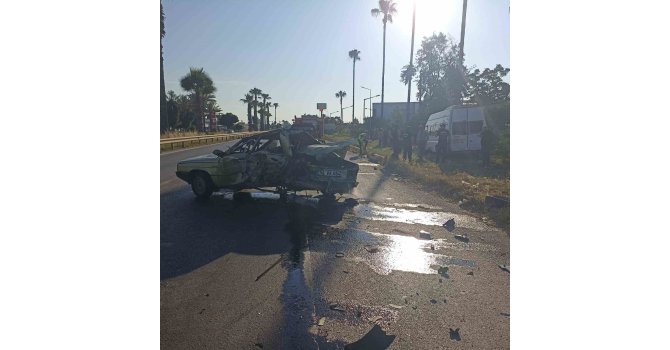Mersin’de zincirleme trafik kazası: 1 ölü