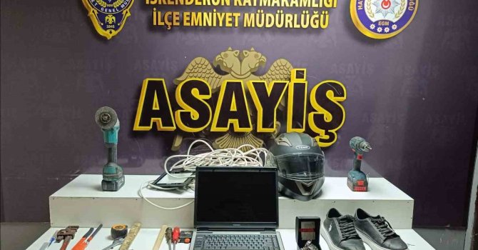 İskenderun’da hırsızlık yapan 4 şahıs tutuklandı